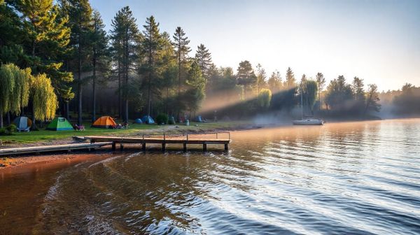 Top campings au bord de l'eau pour une escapade parfaite